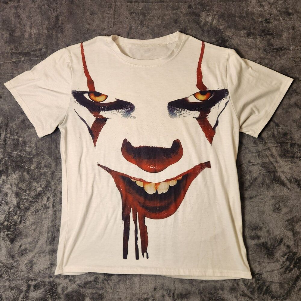 IT The Movie Chapter Two Shirt Sz Large Pennywise Clown Horror Graphic t-shirt